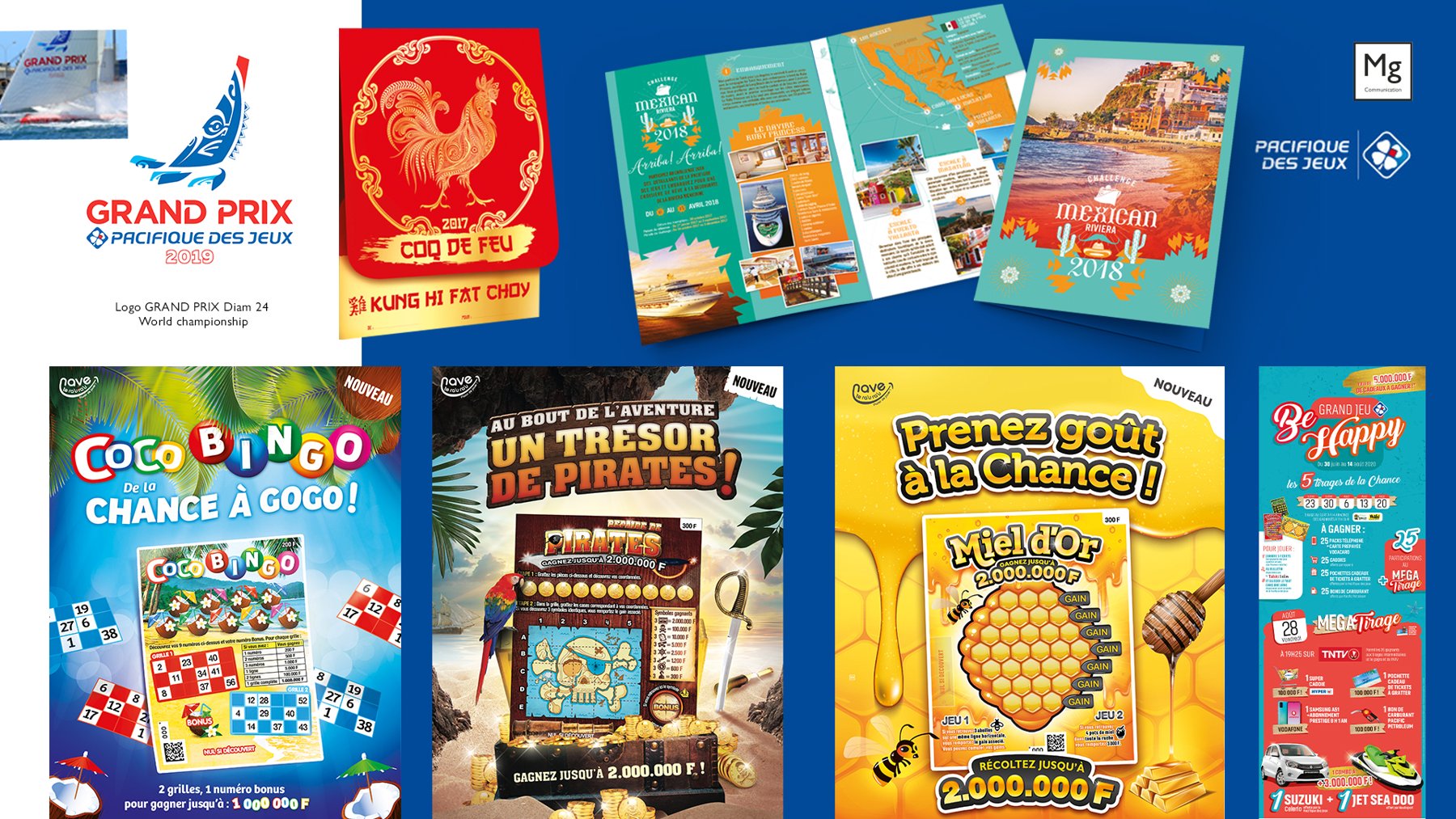 Grand Prix Pacifique des Jeux et jeux à gratter